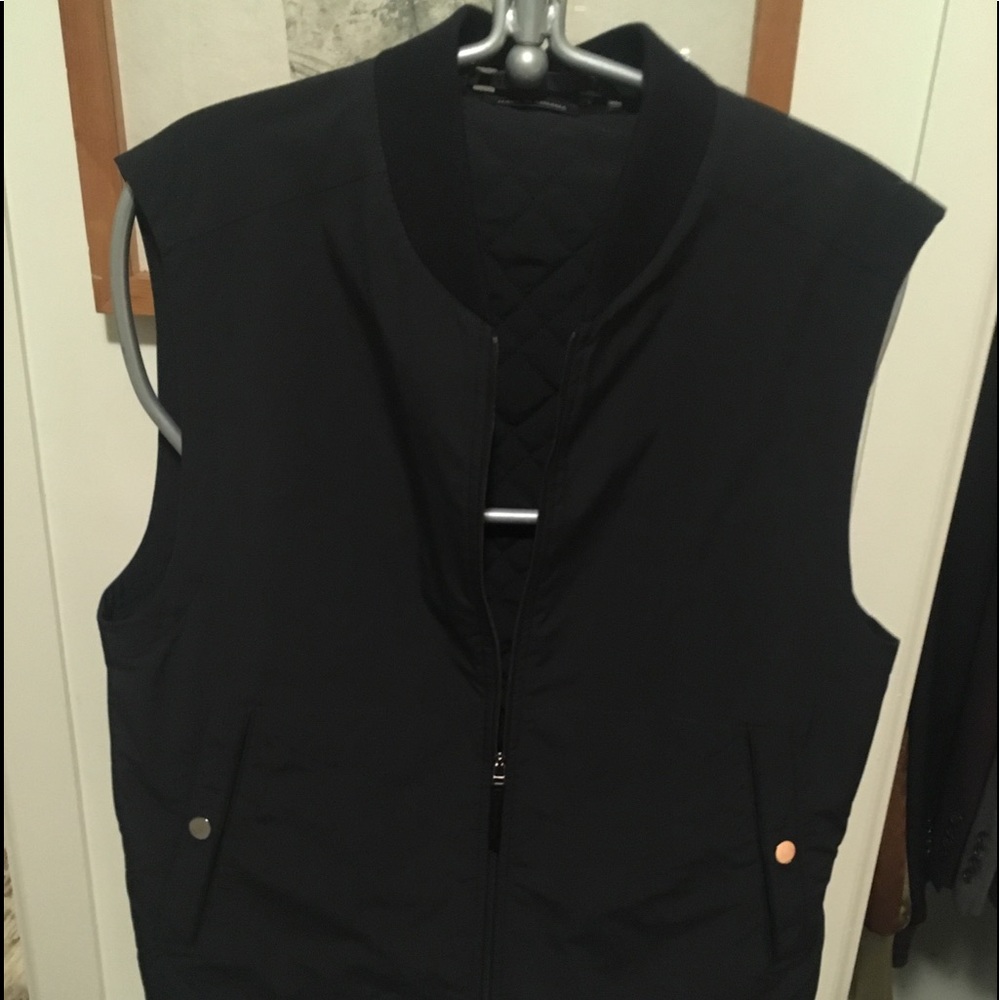 Zegna navy vest size 40r